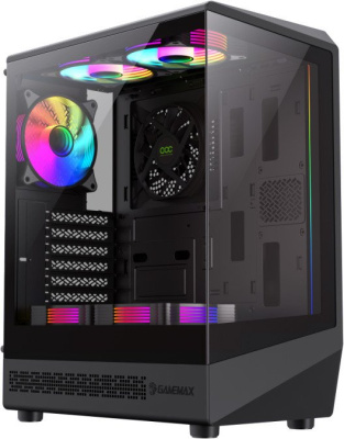 Корпус GameMax Vista COC BK (черный)  купить в интернет-магазине X-core.by