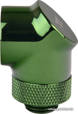 Фитинг Thermaltake Pacific G1/4 90 Degree Adapter Green CL-W052-CU00GR-A  купить в интернет-магазине X-core.by
