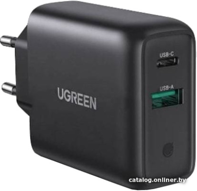 Купить сетевое зарядное ugreen cd170 10217 (черный) в интернет-магазине X-core.by