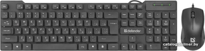 Купить клавиатура + мышь defender york c-777 45777 в интернет-магазине X-core.by