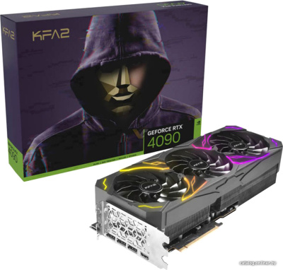 Видеокарта KFA2 GeForce RTX 4090 SG 1-Click OC 24GB GDDR6X 49NXM5MD6DSK  купить в интернет-магазине X-core.by