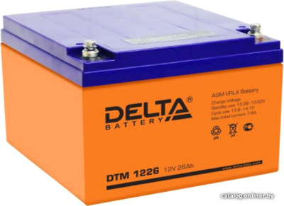 Купить аккумулятор для ибп delta dtm 1226 (12в/26 а·ч) в интернет-магазине X-core.by