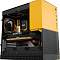 Корпус Geometric Future Model 4 King Arthur (черный/желтый)  купить в интернет-магазине X-core.by
