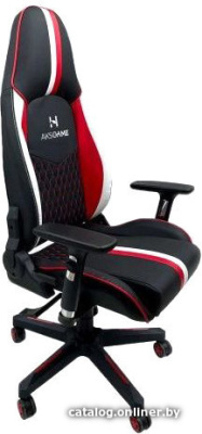 Купить кресло akshome bolid eco 80349 (белый/черный/красный) в интернет-магазине X-core.by
