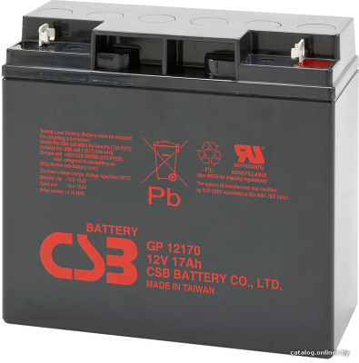Купить аккумулятор для ибп csb battery gp12170 (12в/17 а·ч) в интернет-магазине X-core.by