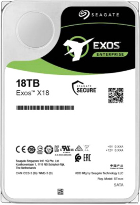 Жесткий диск Seagate Exos X18 18TB ST18000NM004J купить в интернет-магазине X-core.by