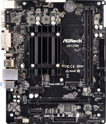 Материнская плата ASRock J4125M  купить в интернет-магазине X-core.by