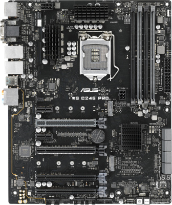 Материнская плата ASUS WS C246 PRO  купить в интернет-магазине X-core.by