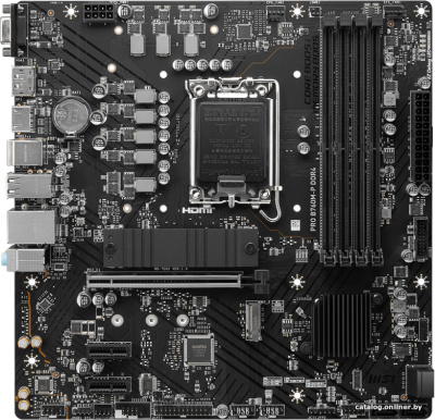 Материнская плата MSI Pro B760M-P DDR4  купить в интернет-магазине X-core.by