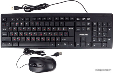 Купить клавиатура + мышь гарнизон gks-126 в интернет-магазине X-core.by
