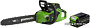 Аккумуляторная пила Greenworks GD40CS18K2 2005807UA (с 1-им АКБ 2 Ач)