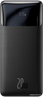 Купить внешний аккумулятор baseus bipow fast charge 20w 30000mah (черный) в интернет-магазине X-core.by