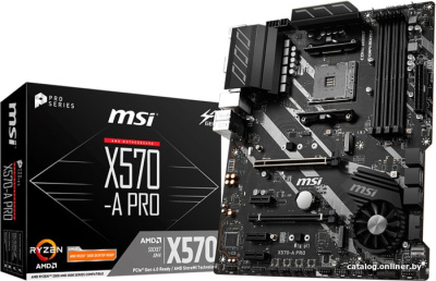 Материнская плата MSI X570-A Pro  купить в интернет-магазине X-core.by