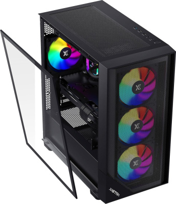 Корпус XASTRA A401M 4ARGB (черный)  купить в интернет-магазине X-core.by