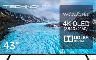 Купить телевизор techno smart 43qled680uhdw в интернет-магазине X-core.by