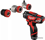 Дрель-шуруповерт Milwaukee M12 BDDXKIT-202C 4933447836 (с 2-мя АКБ, кейс)