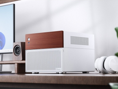 Корпус Jonsbo N4 (белый)  купить в интернет-магазине X-core.by