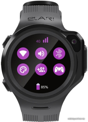 Купить умные часы elari kidphone 4gr (черный) в интернет-магазине X-core.by