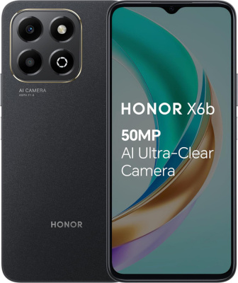 Купить смартфон honor x6b 6gb/256gb международная версия (полуночный черный) в интернет-магазине X-core.by