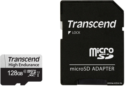 Купить карта памяти transcend microsdxc ts128gusd350v 128gb (с адаптером) в интернет-магазине X-core.by