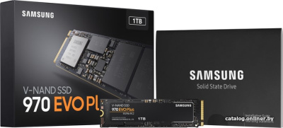SSD Samsung 970 Evo Plus 1TB MZ-V7S1T0BW  купить в интернет-магазине X-core.by