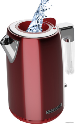 Электрический чайник Polaris PWK 1746CA Water Way Pro (красный)