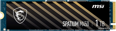 SSD MSI Spatium M450 1TB S78-440L980-P83  купить в интернет-магазине X-core.by