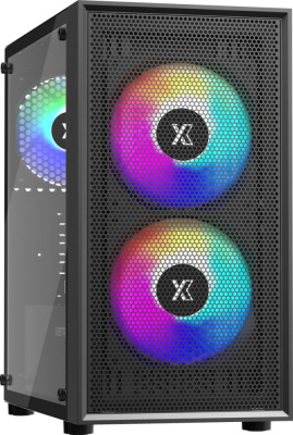 Корпус XASTRA A305M 3FRGB (черный)  купить в интернет-магазине X-core.by