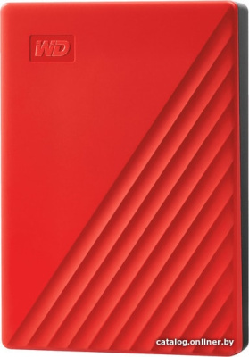 Купить внешний накопитель wd my passport 4tb wdbpkj0040brd в интернет-магазине X-core.by