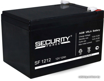 Купить аккумулятор для ибп security force sf 1212 (12в/12 а·ч) в интернет-магазине X-core.by