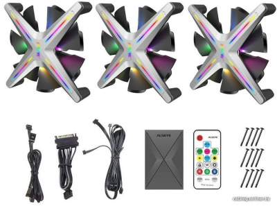 Набор вентиляторов ALSEYE X12-Set-GY  купить в интернет-магазине X-core.by
