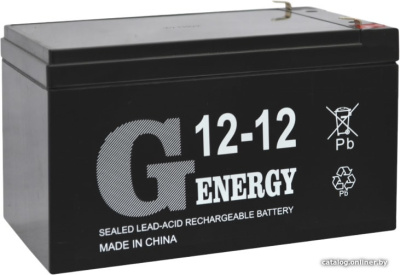 Купить аккумулятор для ибп g-energy 12-12 f1 (12в/12 а·ч) в интернет-магазине X-core.by