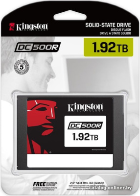 SSD Kingston DC500R 1.92TB SEDC500R/1920G  купить в интернет-магазине X-core.by