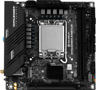 Материнская плата Maxsun Challenger B760ITX D5  купить в интернет-магазине X-core.by