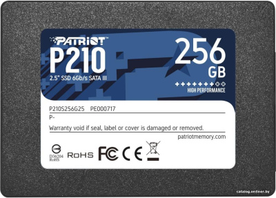 SSD Patriot P210 256GB P210S256G25  купить в интернет-магазине X-core.by