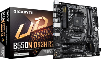 Материнская плата Gigabyte B550M DS3H R2  купить в интернет-магазине X-core.by