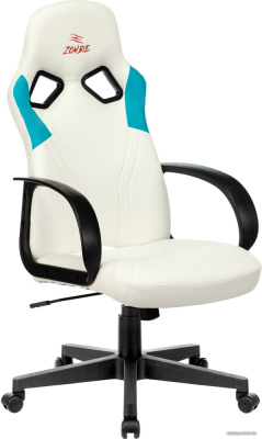 Купить кресло zombie runner (белый/голубой) в интернет-магазине X-core.by