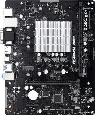 Материнская плата ASRock N100M  купить в интернет-магазине X-core.by