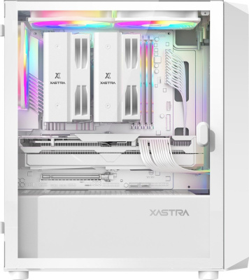 Корпус XASTRA A303M 3ARGB (белый)  купить в интернет-магазине X-core.by