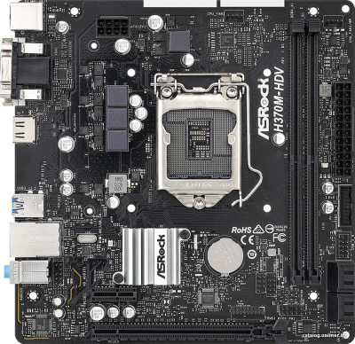 Материнская плата ASRock H370M-HDV  купить в интернет-магазине X-core.by