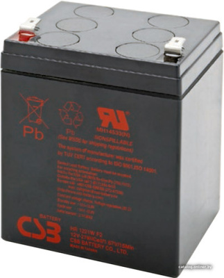Купить аккумулятор для ибп csb battery hr1221w f2 (12в/5 а·ч) в интернет-магазине X-core.by