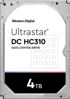 Жесткий диск WD Ultrastar DC HC310 (7K6) 4TB HUS726T4TALE6L4 купить в интернет-магазине X-core.by