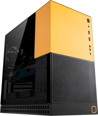 Корпус Geometric Future Model 4 King Arthur (черный/желтый)  купить в интернет-магазине X-core.by