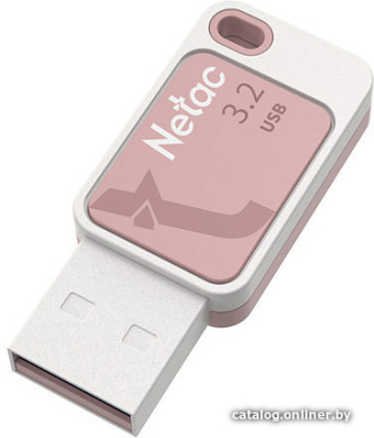 USB Flash Netac UA31 USB 3.2 64GB (розовый)  купить в интернет-магазине X-core.by