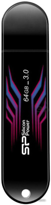 USB Flash Silicon-Power Blaze B10 64GB (SP064GBUF3B10V1B)  купить в интернет-магазине X-core.by