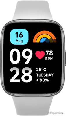 Купить умные часы xiaomi redmi watch 3 active (серый, международная версия) в интернет-магазине X-core.by