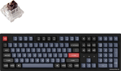 Купить клавиатура keychron k10 pro rgb k10p-h3-ru (keychron k pro brown) в интернет-магазине X-core.by