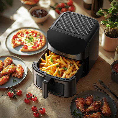 Аэрогриль (аэрофритюрница) Deerma DEM-KZ150W  купить в интернет-магазине X-core.by