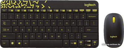 Купить офисный набор logitech mk240 nano (черный) в интернет-магазине X-core.by