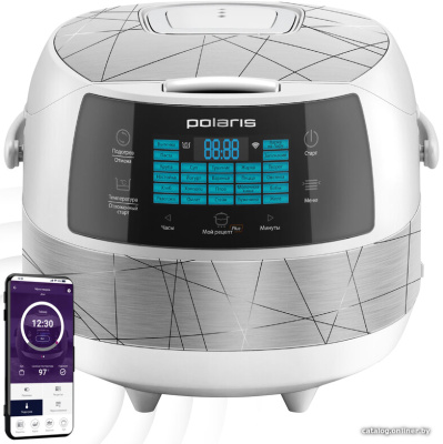 Мультиварка Polaris PMC 5017 Wi-Fi IQ Home (серебристый)